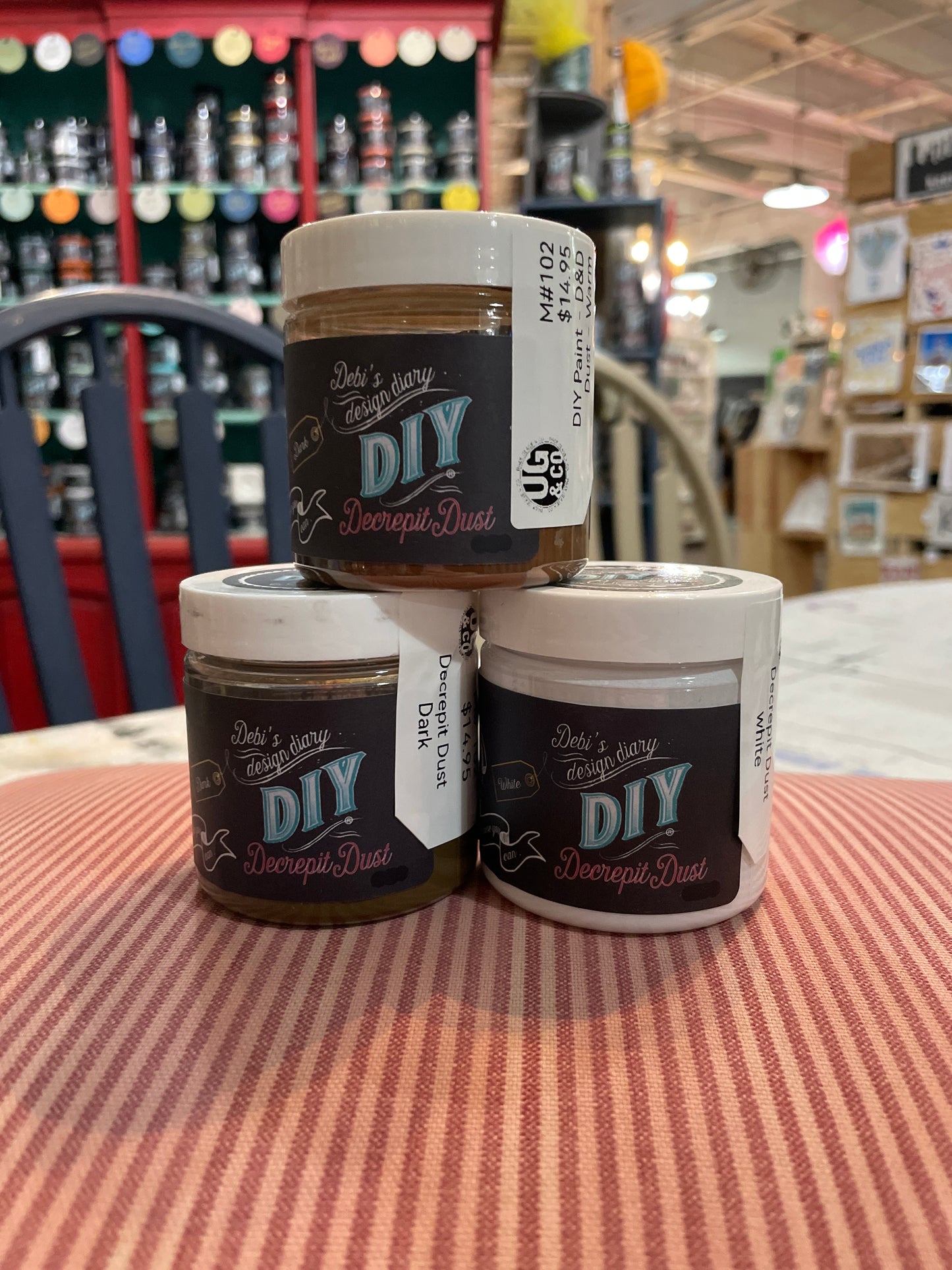 Decrepit Dust: Warm, White & Dark by DIY Paint
