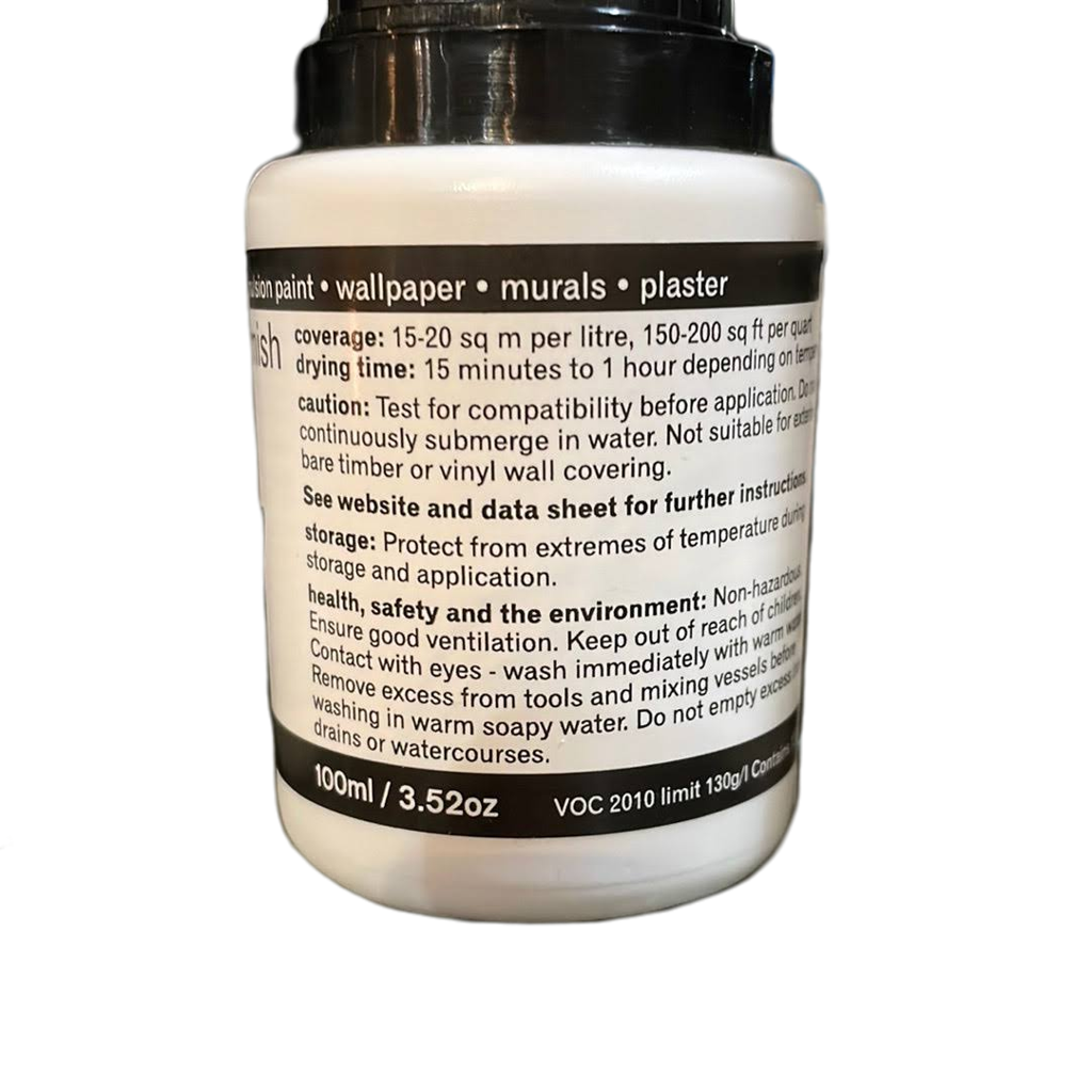 Polyvine Acrylic Varnish Dead Flat Finish