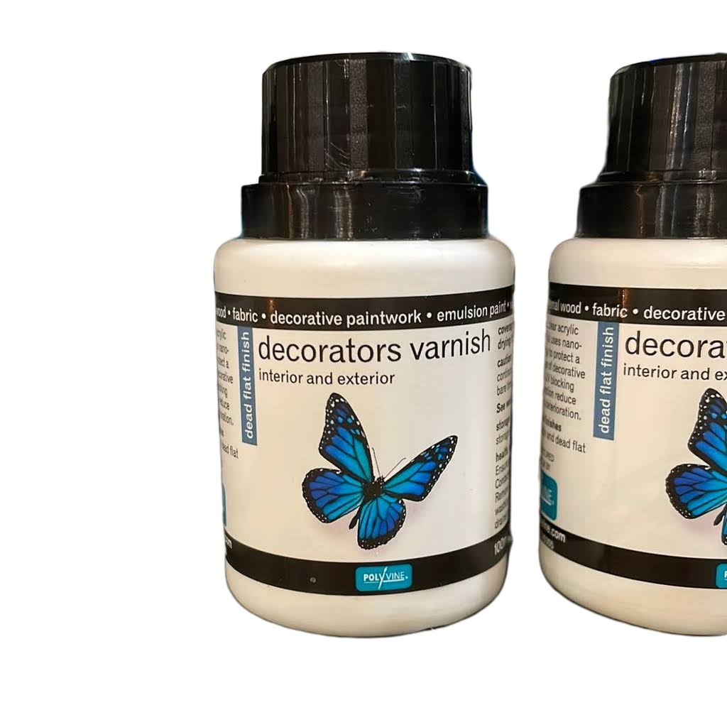 Polyvine Acrylic Varnish Dead Flat Finish