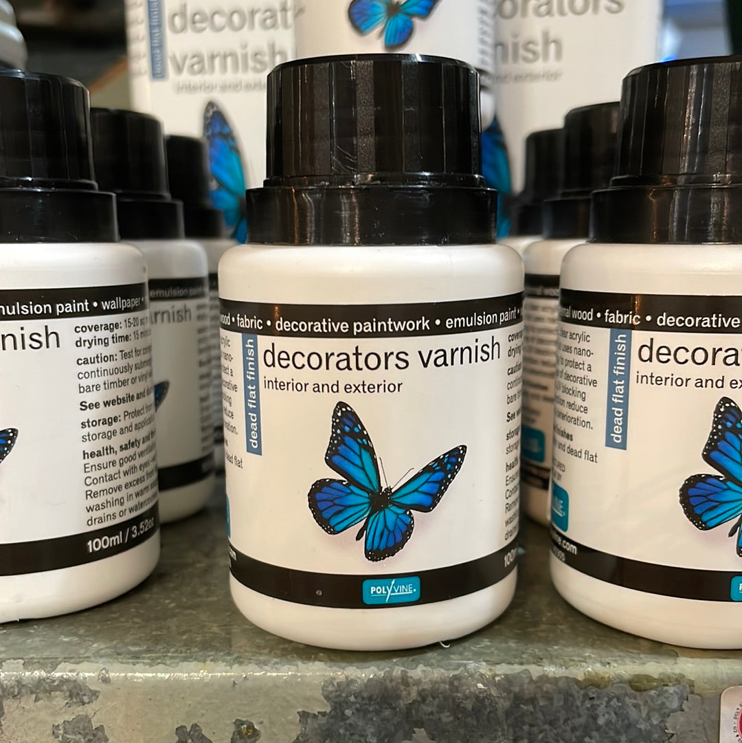 Polyvine Acrylic Varnish Dead Flat Finish
