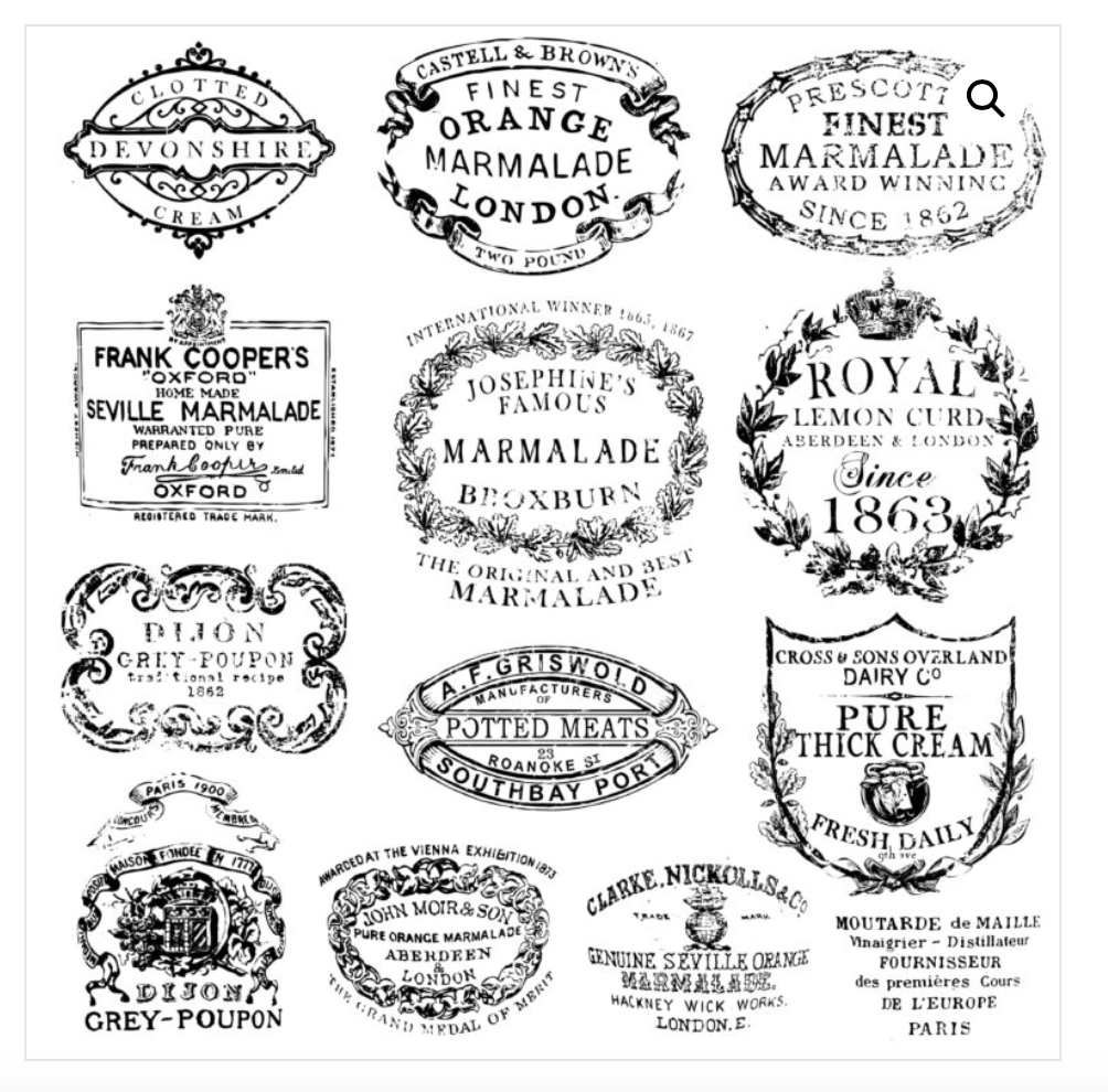Crockery Stamp