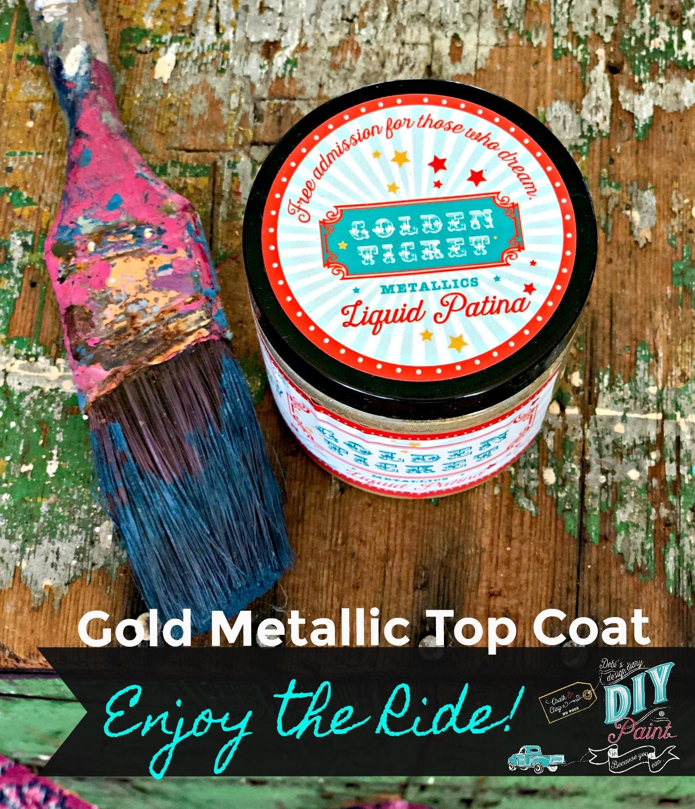 Gold Liquid Patina - Golden Ticket