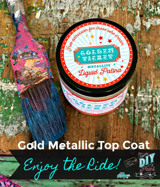 Gold Liquid Patina - Golden Ticket
