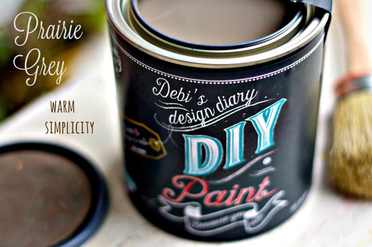 Debi's Design Diary Prairie Grey DIY Paint