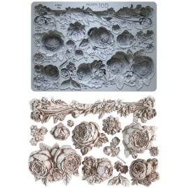 Felicite 5X7 Mould By Iron Orchid Designs - New Summer 2024 Release