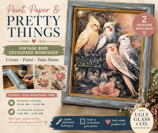 DIY Classes at Ugly Glass & Co.