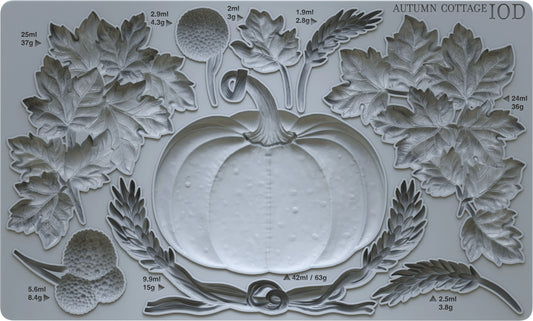 AUTUMN COTTAGE 6X10 IOD MOULD™ LIMITED EDITION