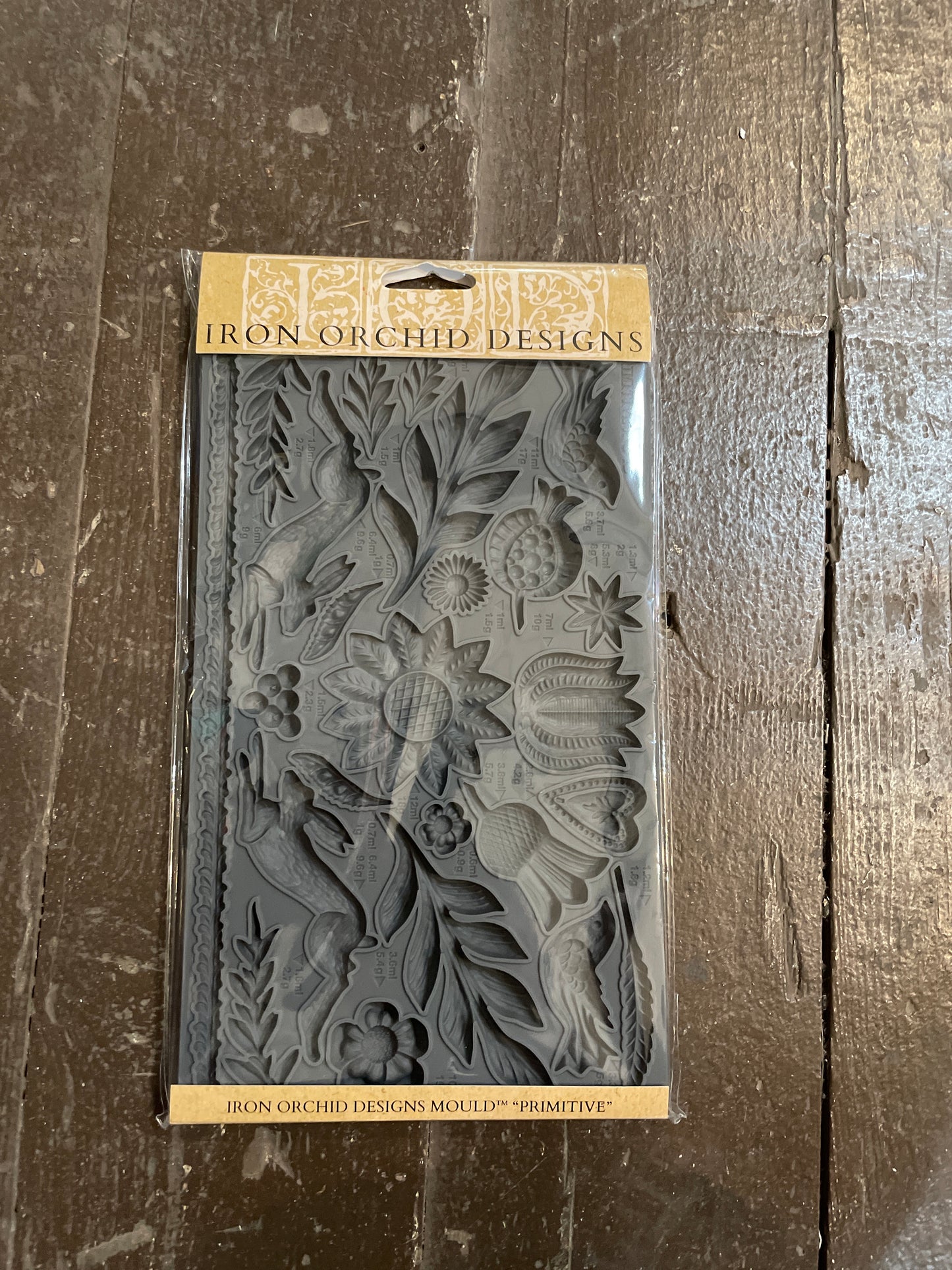 Primitive 6x10 Mould By Iron Orchid Designs Available In Kansas City Missouri