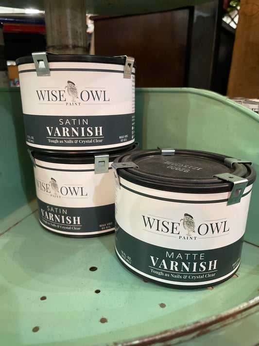 Wise Owl Paint Varnish- Closeout Inventory