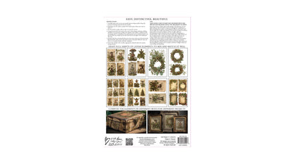 Fairy Merry Christmas Transfer (2023 Limited Release) by IOD - Iron Orchid Designs