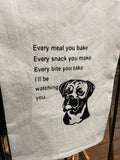 Boxer Kitchen Towel - I'll Be Watching You Song Lyrics