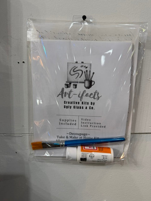 Decoupage Art-ifacts Creative Kit by Ugly Glass & Co.