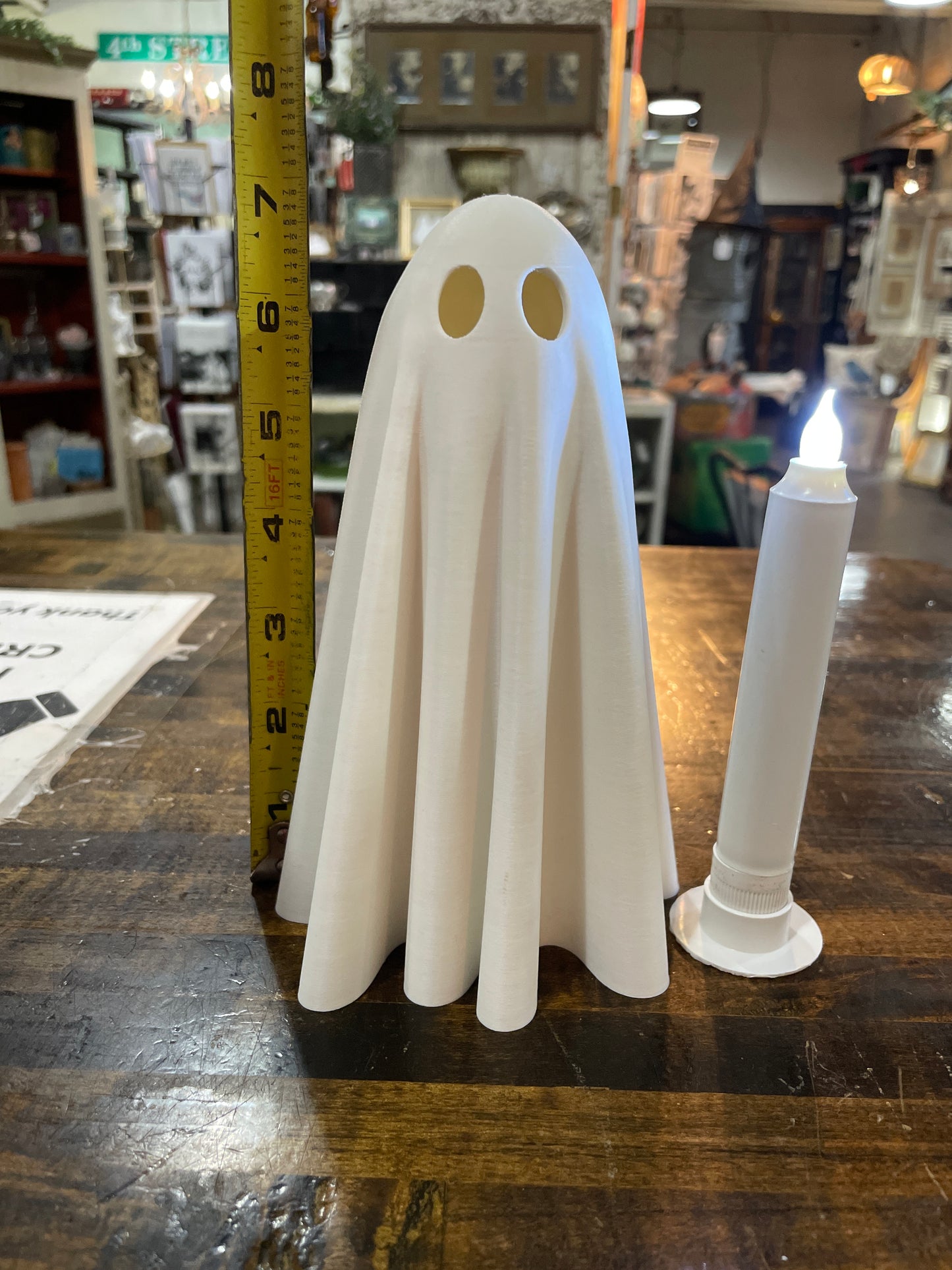 Norman The Sheet Ghost - XL or XXL 3D Printed Figurine with Light